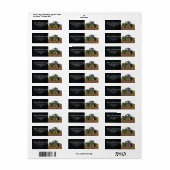 Retourlabel voor zware apparatuur tractor Boerderi Etiket (Full Sheet)