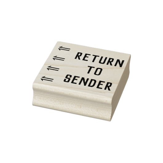 "RETOURNEER AAN AFZENDER" Stempel (Stempel)