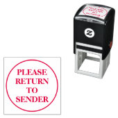 "RETOURNEER AAN AFZENDER" Stempel (In situ)