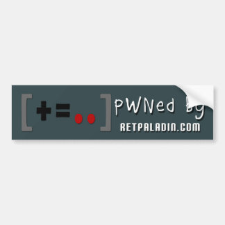 RetPaladin.com - Bumpersticker - Gamer