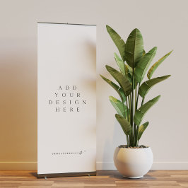 Retracteerbare banner afdrukken roll-up banner