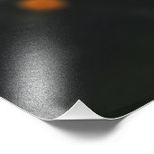 Retrato de um Old English Sheepdog ao Entardecer Foto Afdruk (Hoek)