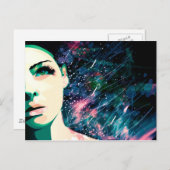 Retrato-kopie Briefkaart (Voorkant / Achterkant)