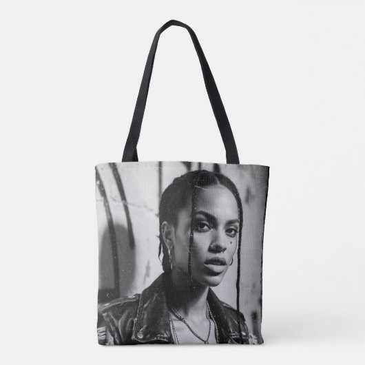 Retratos callejeros NY90 Tote Bag (Achterkant)