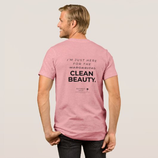 Retreat 2025 T-shirt - Hier voor de schone schoonh (Voorkant)