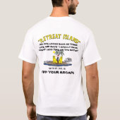 RETREAT ISLAND ESCAPE2 T-SHIRT (Achterkant)