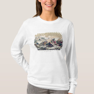 Retreat uit Moskou, gegraveerd door J. Hassell T-shirt
