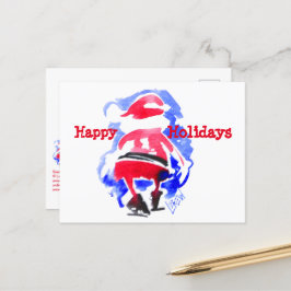 Retreat van Santa #121128 Feestdagenkaart