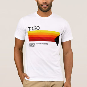 Retrhomage Serie 80s T-120 VHS T-shirt