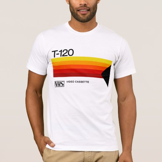 Retrhomage Serie 80s T-120 VHS T-shirt (Voorkant)