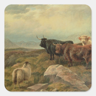 Retributie Vierkante Sticker