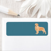 retriever-adresetiketten etiket (Insitu)