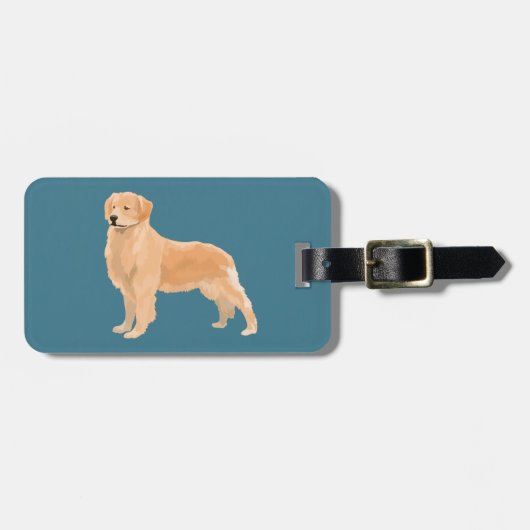 retriever-bagagelabel bagagelabel (Voorkant horizontaal)