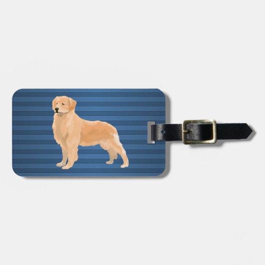 retriever-bagagelabel bagagelabel (Voorkant horizontaal)