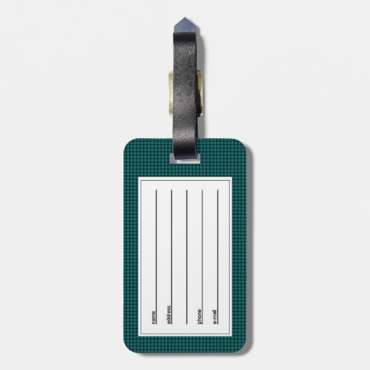 retriever-bagagelabel bagagelabel (Achterkant verticaal)