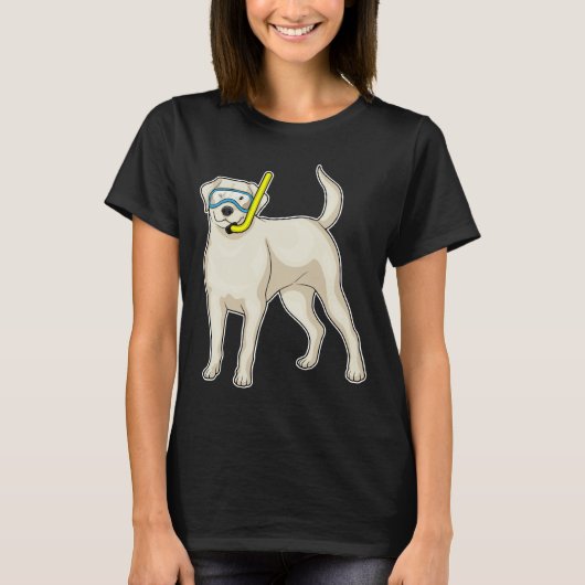 Retriever Diver Snorkel T-shirt (Voorkant)