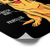 Retriever Dogs Anatomy of a Golden Retriever Ma Poster (Hoek)