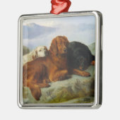 Retriever, Irish and Gordon Setter Print Ornament (Links)