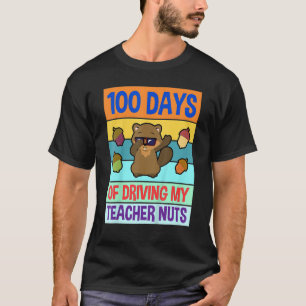 Retro 100 dagen rijden van mijn leraar Nuts Dabbin T-shirt