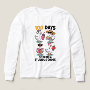 Retro 100 dagen school domme gans