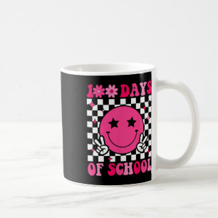 Retro 100 dagen van school Kinder docenten 100ste Koffiemok