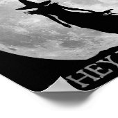 Retro 1692 Ze misten een heks Salem 1692 Hallow Poster (Hoek)