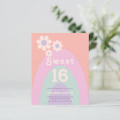 Retro 16e verparty (Staand voorkant)