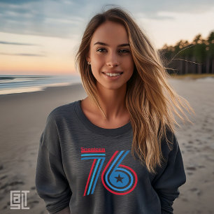 Retro 1776 Patriottisch Oud-Amerikaanse Revolutie T-shirt