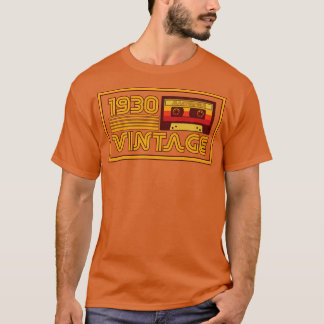 Retro 1930 Masterpiece Cassettebandje T-shirt