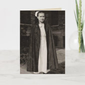 Retro 1930s verpleegster kaart (Voorkant)