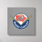 Retro 1940-1958 canvas afdruk (Voorkant)