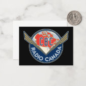 Retro 1940-1958 notitiekaartje (Voorkant / Achterkant in situ)