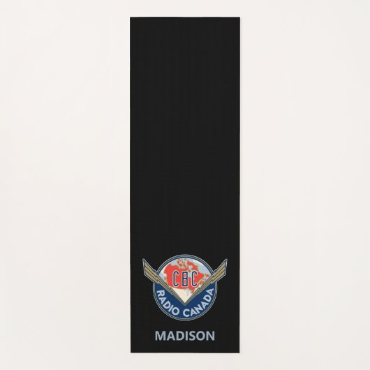 Retro 1940-1958 yogamat (Voorkant)