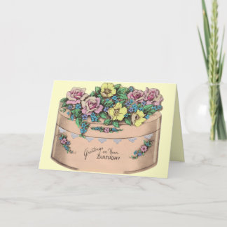 Retro 1940 verjaardag kaart