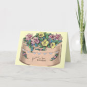 Retro 1940 verjaardag kaart (Voorkant)