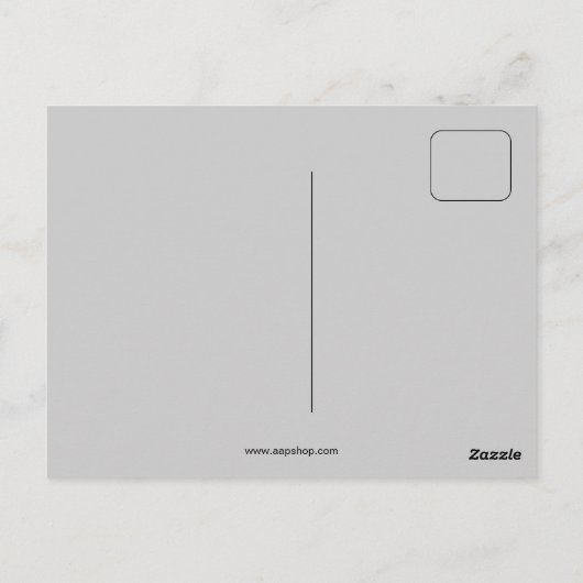 Retro 1940s-1950s stijl Belgisch bier logo en Briefkaart (Achterkant)