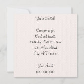 Retro 1940s Kaart Party (Achterkant)