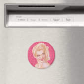 Retro 1940s Love Magneet (Insitu (Vaatwasser))