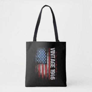 Retro 1946 80e verjaardagscadeaus 80 jaar oud Amer Tote Bag