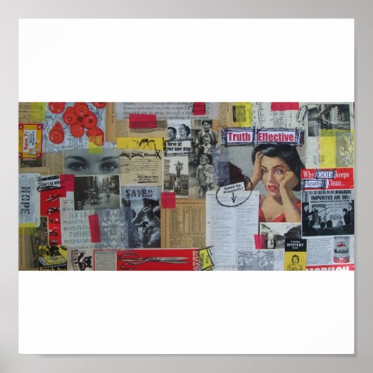 Retro 1950 Art Poster (Voorkant)