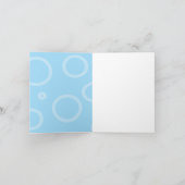 RETRO 1950 JURKEN WENSKAART KAART (Binnen)