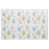 Retro 1950 kerstbomen stof (Fat Quarter)