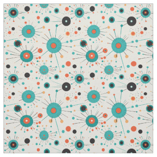 Retro 1950's Atomic Stof