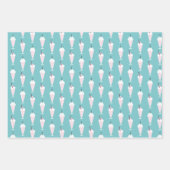 Retro 1950s Diner Verjaardag Wrapping Paper - Sock (Voorkant 3)
