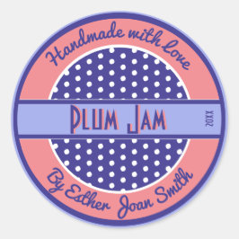 Retro 1950s Etiket op Etiket voor aangepaste tekst