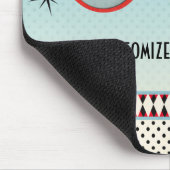 Retro  1950's Fifties Red Cat Eye Glasses Muismat (Hoek)