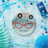 Retro  1950's Fifties Verjaardagsfeestje Custom Papieren Bordje (Feest)