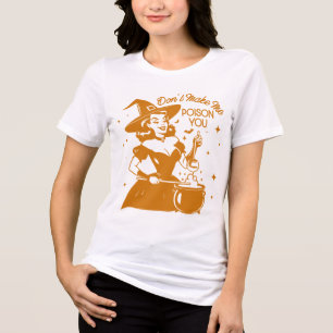 Retro 1950s glam meisje grappige sarcastische quot Tri-Blend shirt
