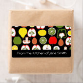 Retro 1950s Keukenetiketten Etiket (Insitu)