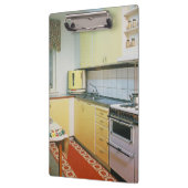 Retro  1950s Keukenscène klembord (Links)